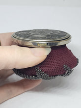 Antique Victorian 1890 Tam O' Shanter Greek Coin Beaded Crocheted Coin Purse