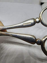 Vintage Cooper Bros & Sons Co Sheffield Silverplate Salad Tongs