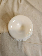 Vtg Westmoreland Milk Glass Old Quilt Pattern Raised Embossed Pedestal Compote