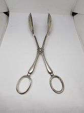 Vintage Cooper Bros & Sons Co Sheffield Silverplate Salad Tongs