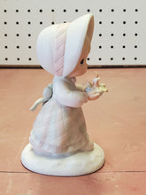 Vintage 1988 Enesco Precious Moments "December" Porcelain Figurine 110116