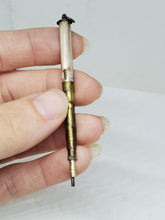 Antique Sterling Enamel Mummy Sarcophagus Propelling Mechanical Pencil Charm