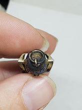 Antique Sterling Enamel Mummy Sarcophagus Propelling Mechanical Pencil Charm