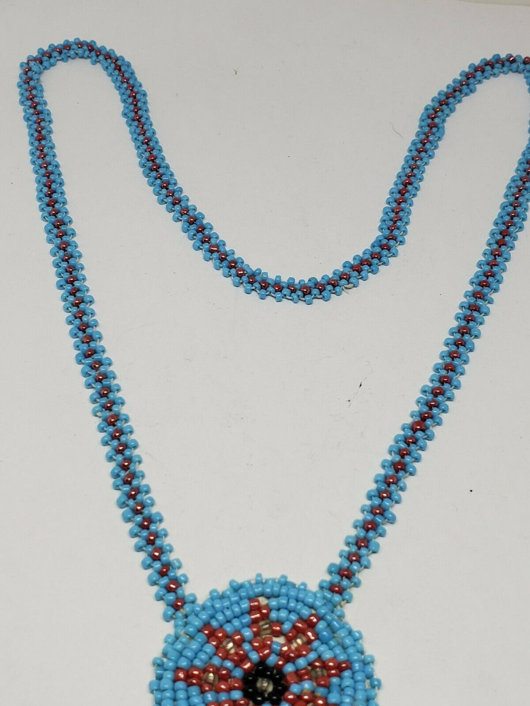 Native Medicine Wheel Style Medallion American Beadwork Necklace Ethnic  Beaded Jewelry Morning Star Style Medallion Boho Unisex Pendant - Etsy