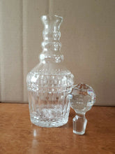 Vintage Crystal Wine Decanter Sherry Brandy Acid Etched 36