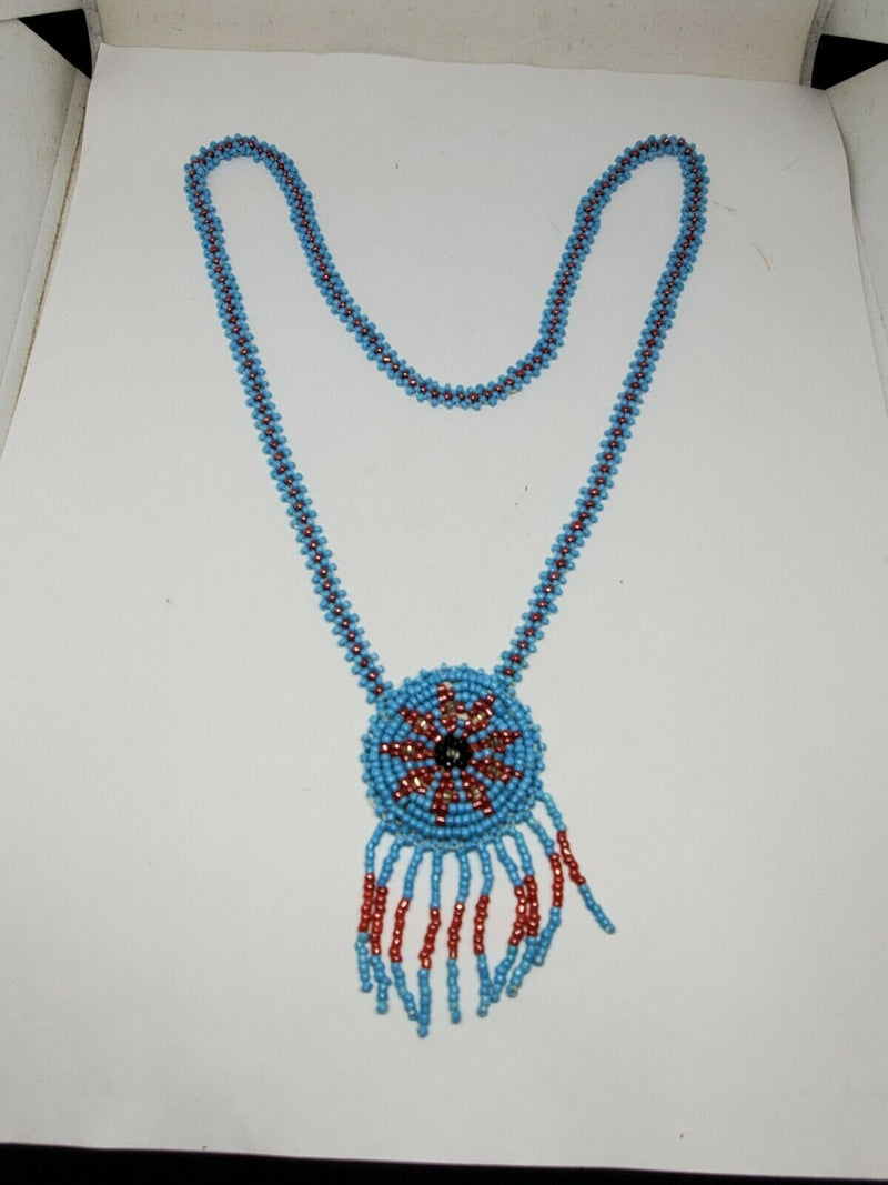 Indian beaded store necklace vintage