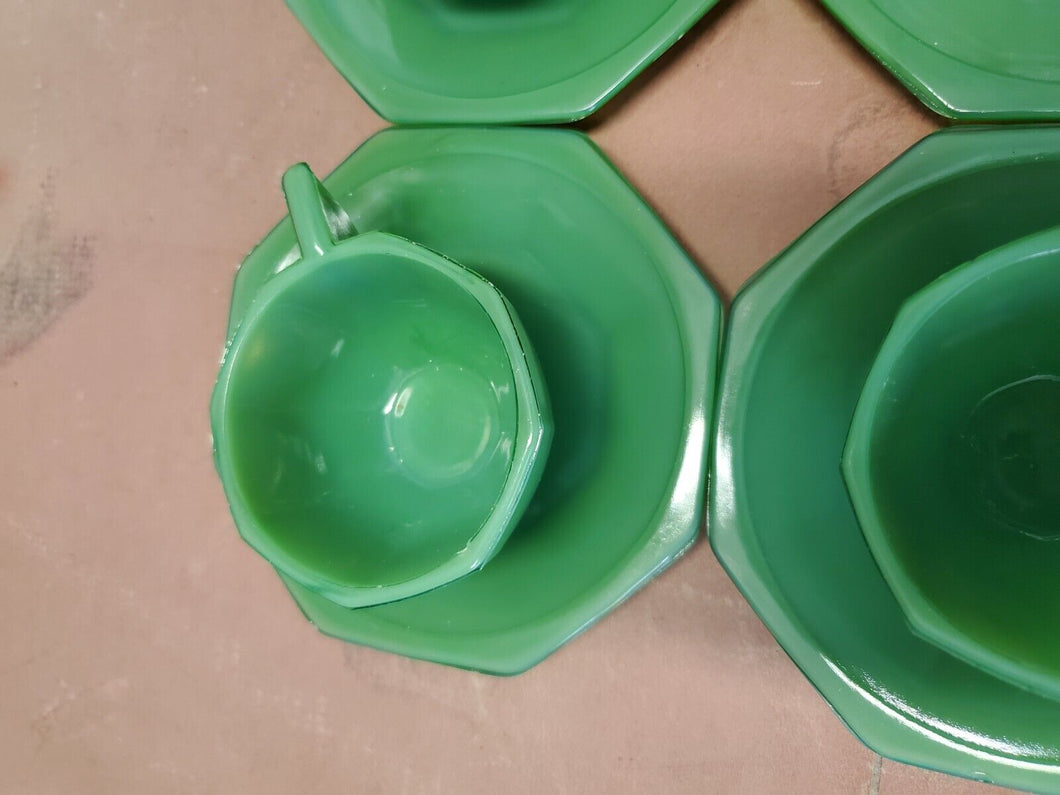 Vintage Glass Child's Tea Set