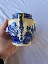 Vintage Blue Willow Cobalt Porcelain Creamer Cup Made In Japan 4"