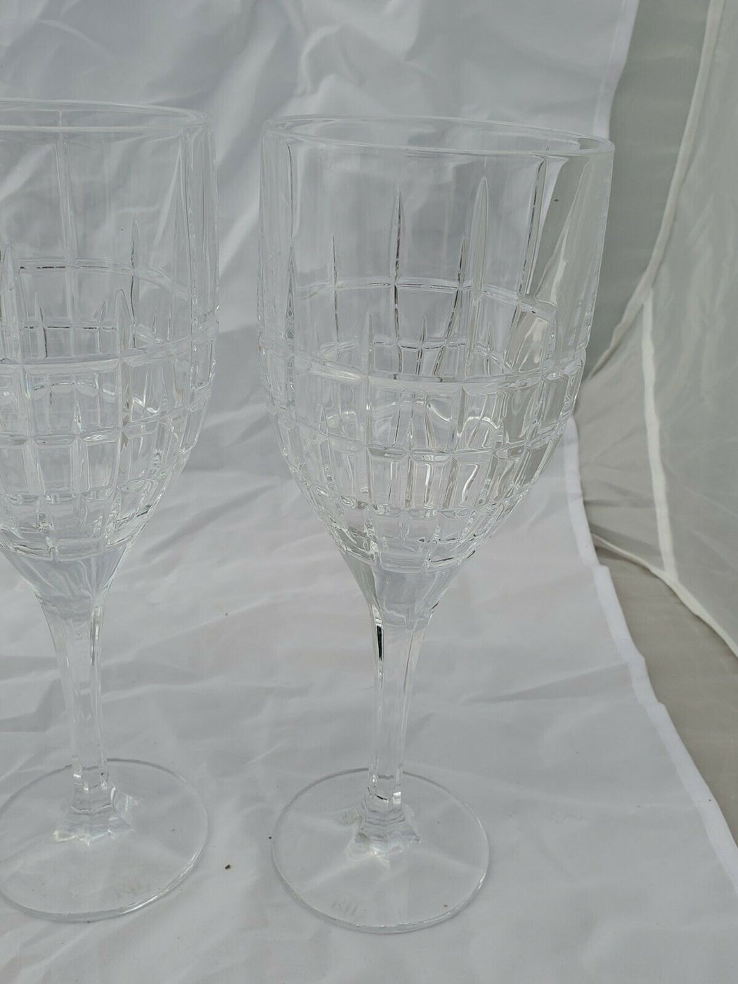 Vintage Ralph Lauren Crystal Wine Glasses Set Of 4 – Fire And