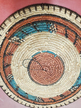 Vintage Handmade Native American Hand Woven Shallow Basket